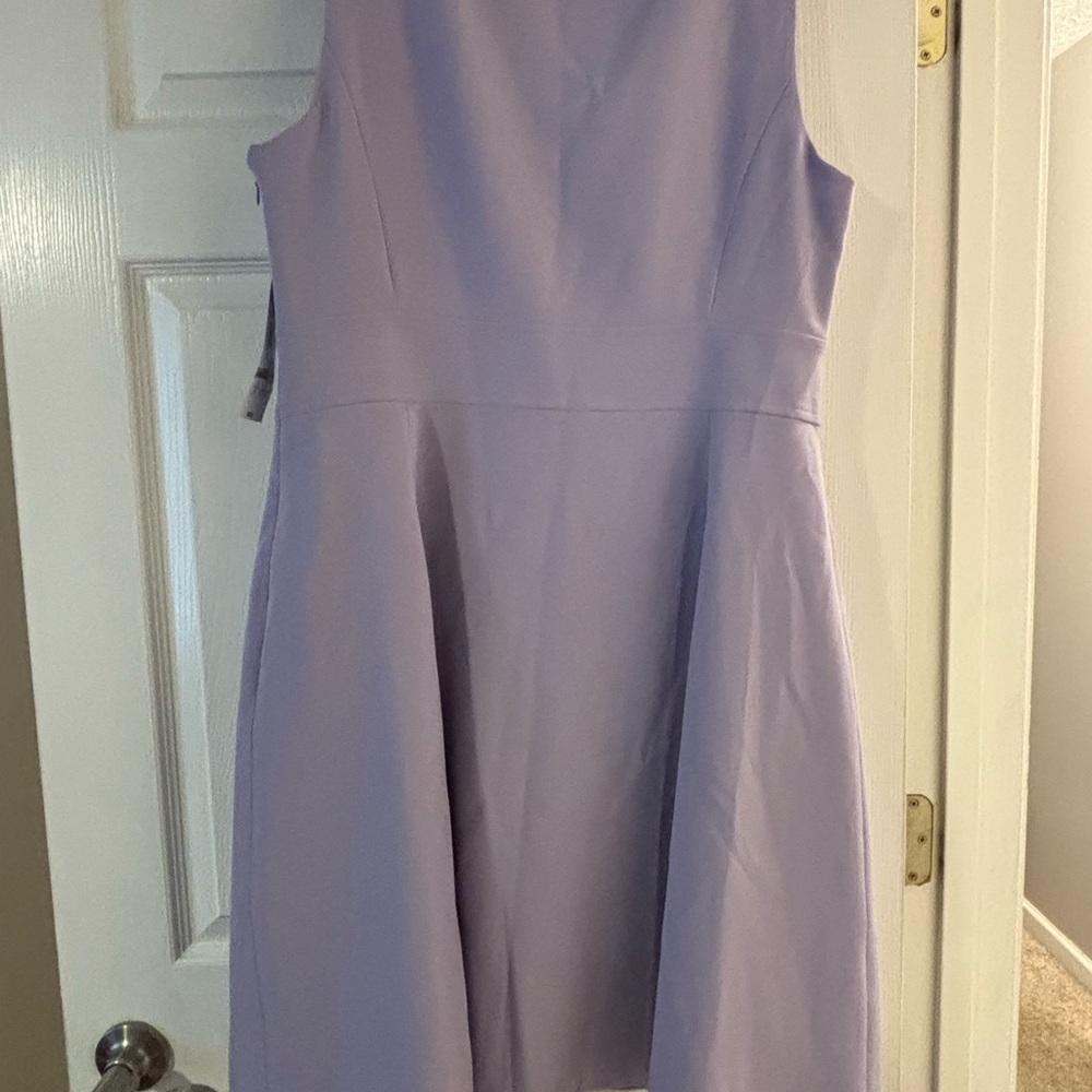 Evan Picone Lavender Midi Dress